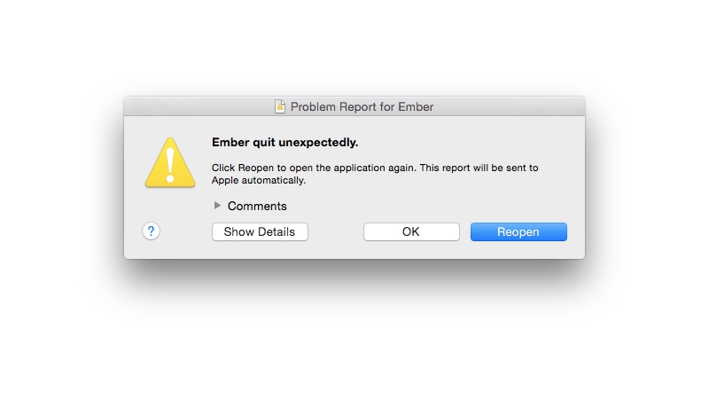 Apps Crashing On Mac